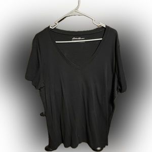 Woman’s Eddie Bauer classic short sleeve tee sz 2x